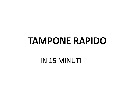 Tampone rAPIDO